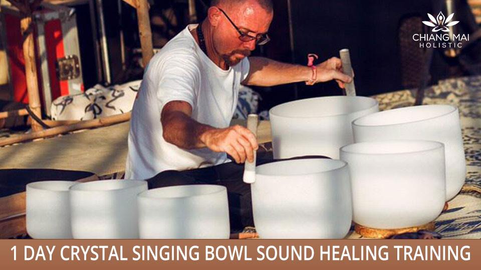 Crystal Singing Bowl Sound Bath Training 1 Day CMH